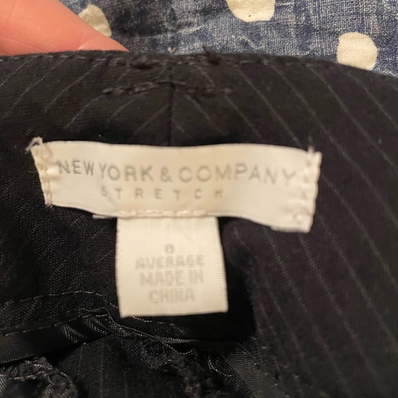 Grey pinstriped slacks - Picture 3 of 4